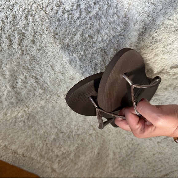 Havaianas Dark Brown Sandal chocolate 41.5 flip flops - Picture 5 of 6